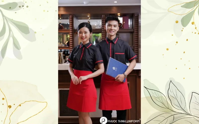 Trang phục chỉnh chu hơn nhờ đồng phục tạp dề