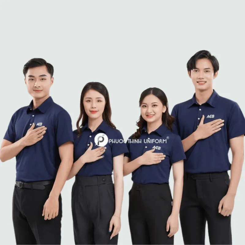 đồng phục spa màu xanh