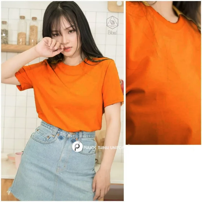 Gợi ý danh sách 10 mẫu áo đồng phục màu cam nổi bật áo đồng phục màu cam