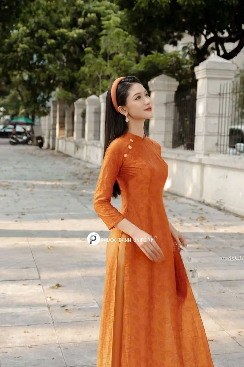 Gợi ý danh sách 10 mẫu áo đồng phục màu cam nổi bật áo đồng phục màu cam
