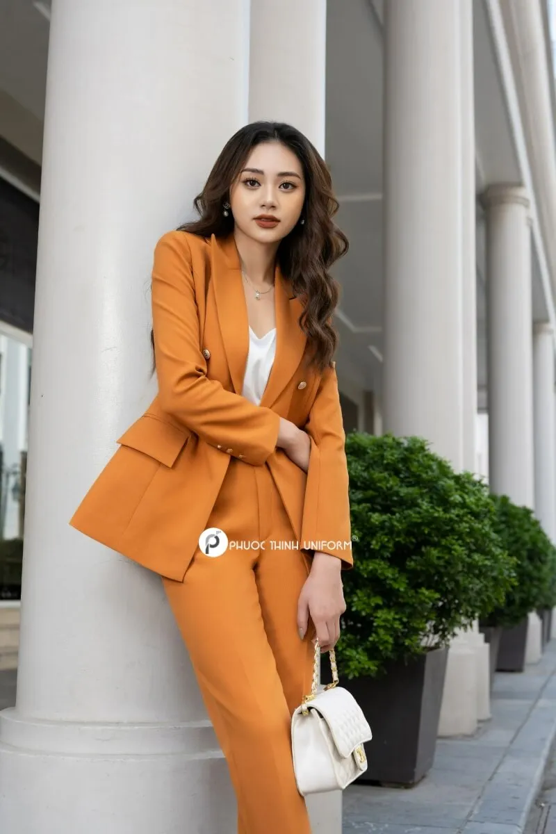 Gợi ý danh sách 10 mẫu áo đồng phục màu cam nổi bật áo đồng phục màu cam