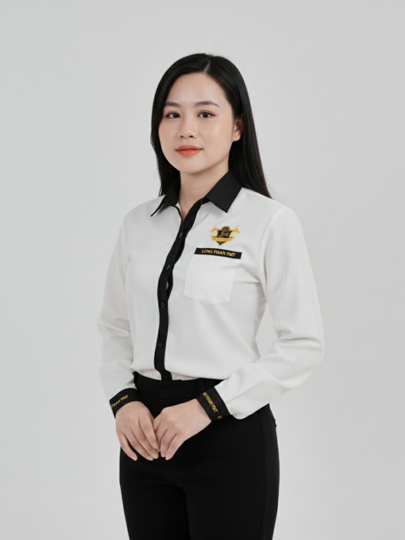 Áo sơ mi đồng phục công ty luật Long Phan PMT