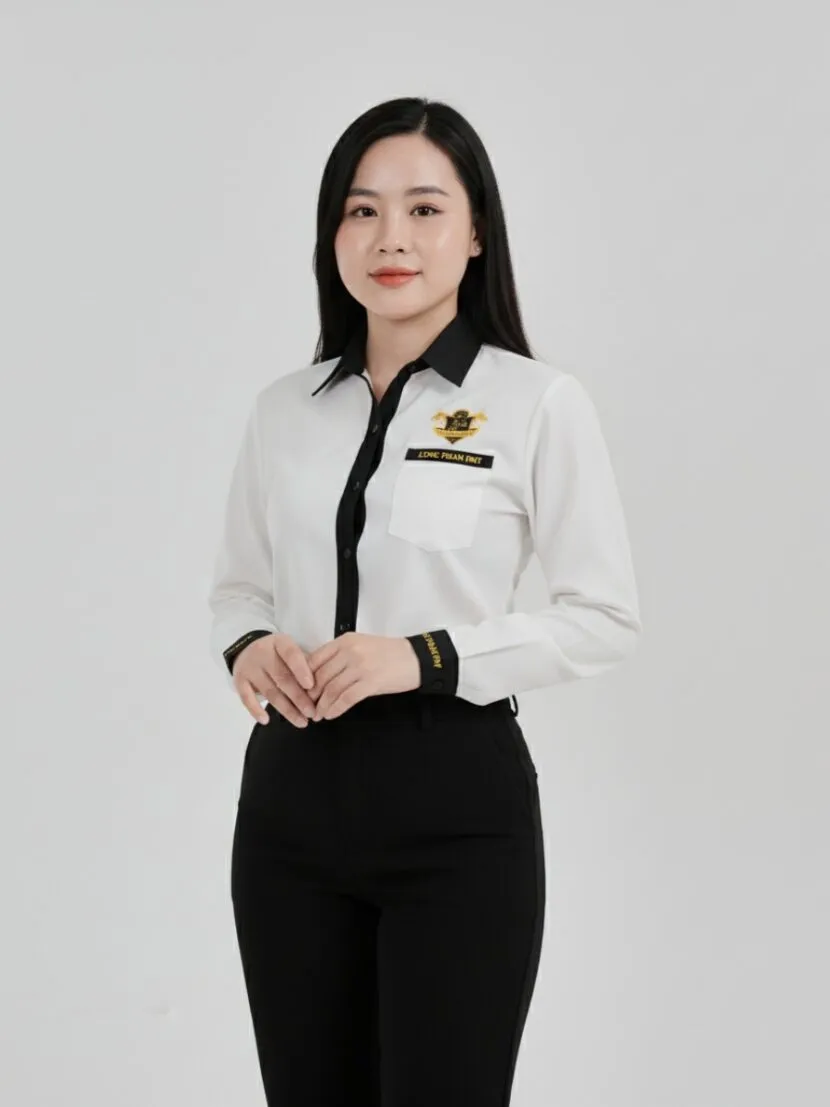 Áo sơ mi đồng phục công ty luật Long Phan PMT
