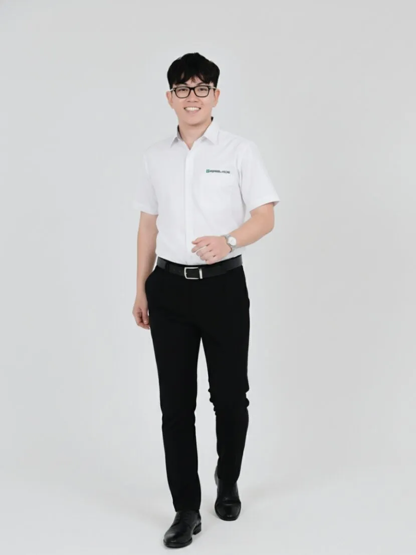 Áo sơ mi đồng phục công ty Pepper Fuchs Áo sơ mi đồng phục công ty Pepper Fuchs