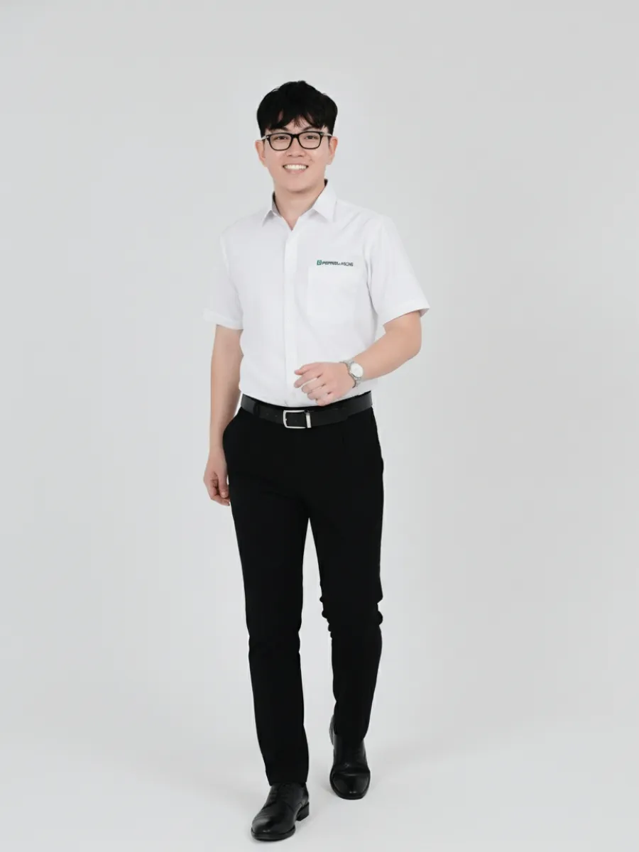 Áo sơ mi đồng phục công ty Pepper Fuchs Áo sơ mi đồng phục công ty Pepper Fuchs
