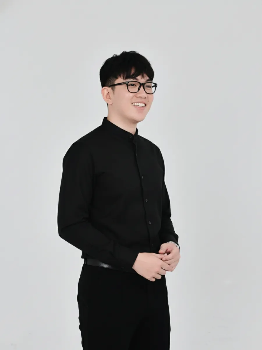 Áo sơ mi đồng phục văn phòng màu đen - sm1