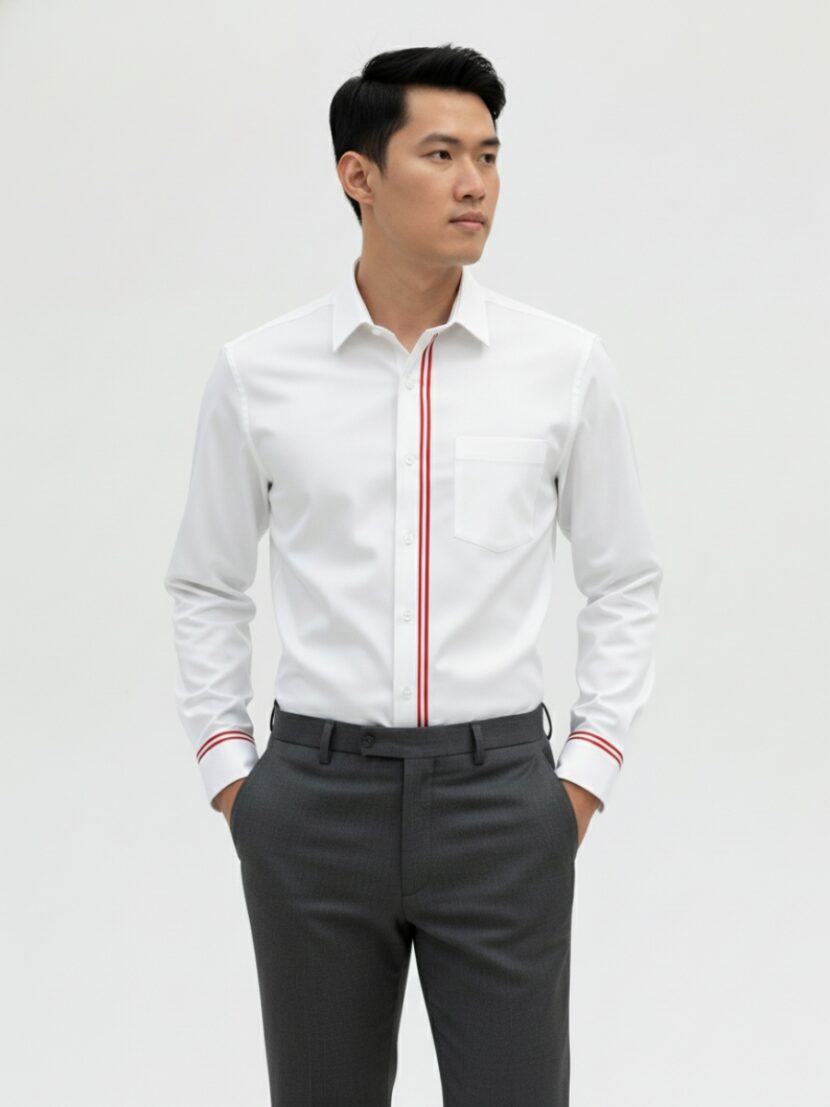 Áo sơ mi đồng phục - sm12