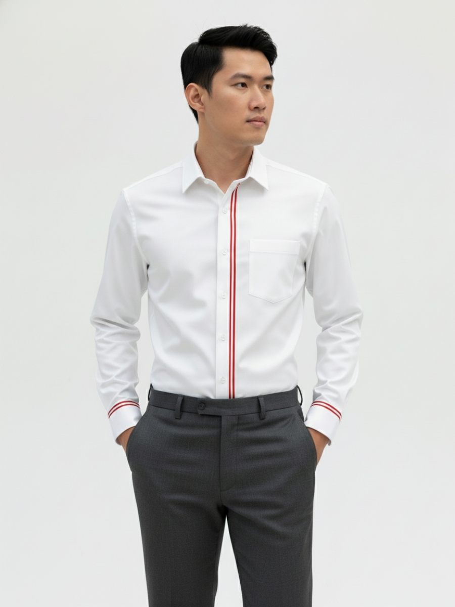 Áo sơ mi đồng phục - sm12 Áo sơ mi đồng phục - sm12