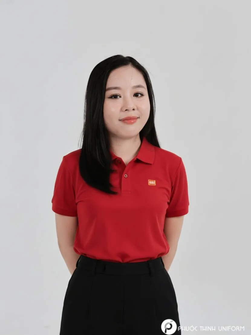 Áo polo đồng phục công ty chứng khoáng SSI Áo polo đồng phục công ty chứng khoáng SSI