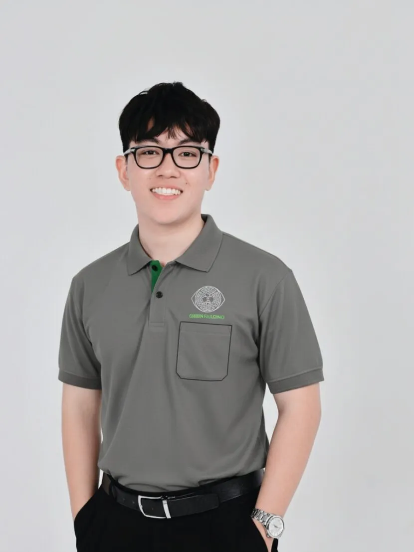 Áo polo đồng phục green building