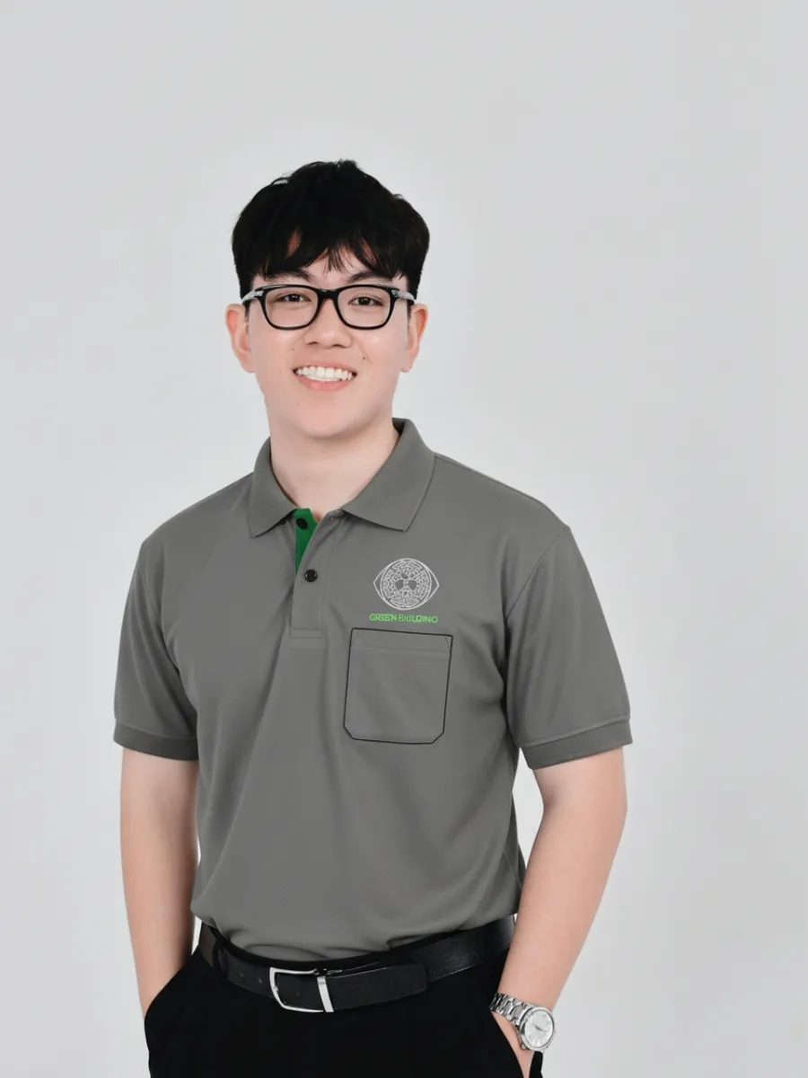 Áo polo đồng phục green building