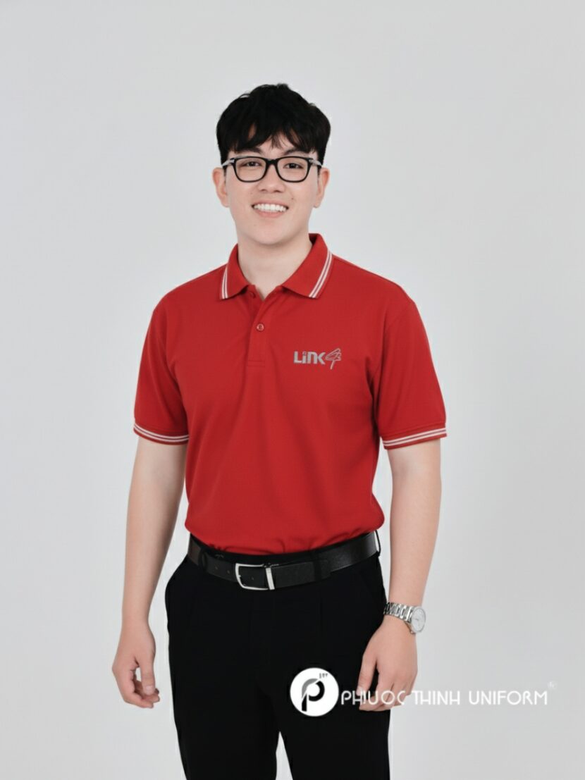 Áo thun polo đồng phục công ty vải Visco