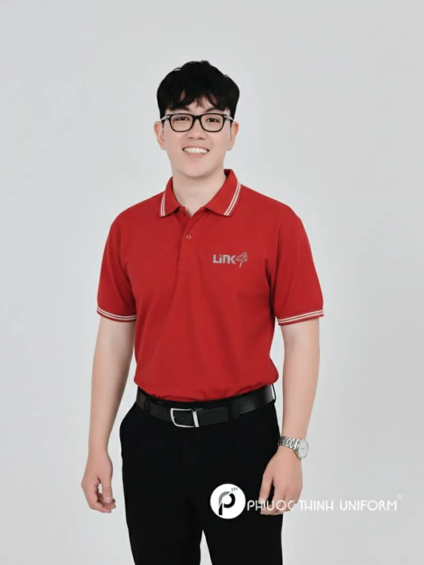Áo thun polo đồng phục công ty vải Visco