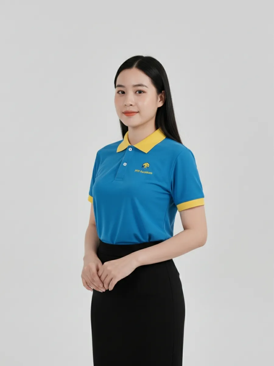 Áo polo đồng phục nội thất Phúc Thịnh Phát Áo polo đồng phục nội thất Phúc Thịnh Phát