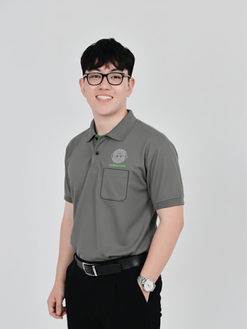 Áo polo đồng phục green building