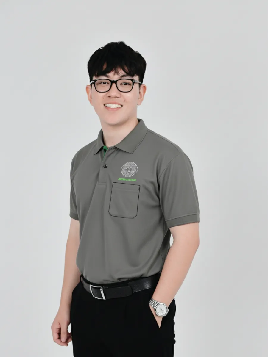 Áo polo đồng phục green building