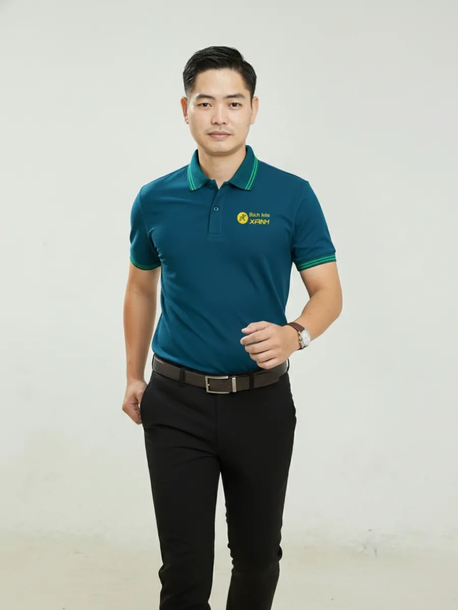 Áo polo đồng phục Bách Hóa Xanh Áo polo đồng phục Bách Hóa Xanh