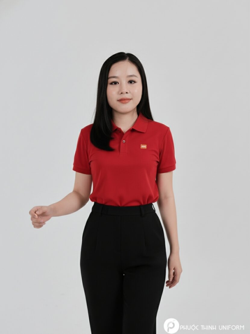 Áo polo đồng phục công ty chứng khoáng SSI