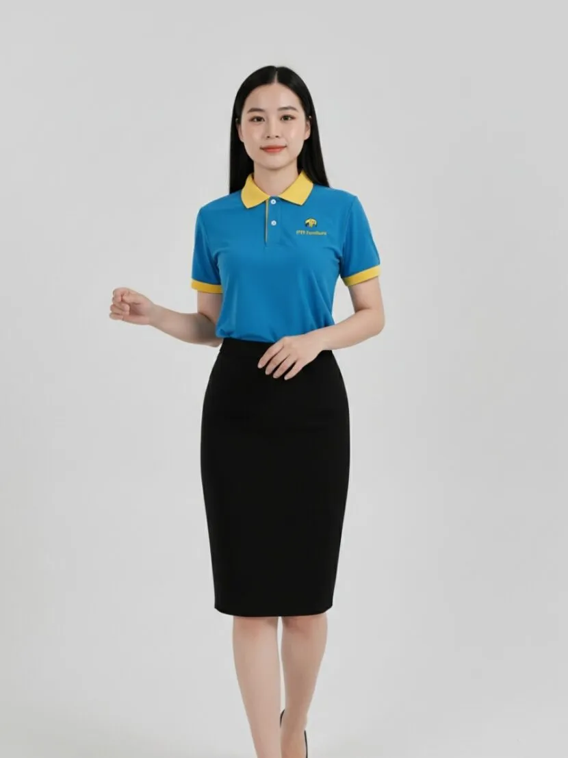 Áo polo đồng phục nội thất Phúc Thịnh Phát Áo polo đồng phục nội thất Phúc Thịnh Phát - ảnh 2