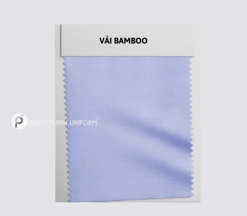 Xưởng may áo sơ mi theo yêu cầu chuẩn, đẹp tại TP.HCM Vải bamboo có khả năng thấm hút vượt trội, tính năng kháng khuẩn tốt