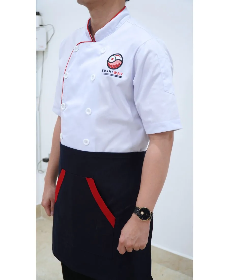 Áo bếp Nhà hàng Nhật Sushi Way đồng phục bếp