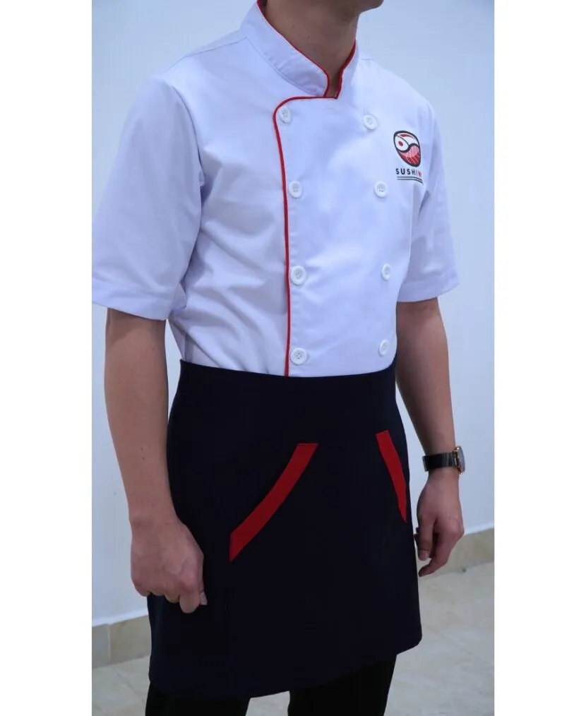 Áo bếp Nhà hàng Nhật Sushi Way đồng phục bếp