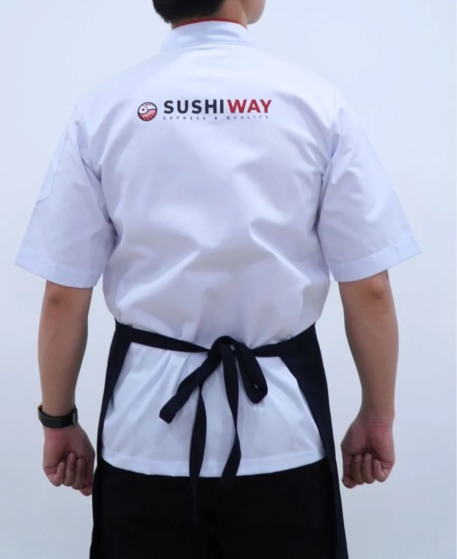 Áo bếp Nhà hàng Nhật Sushi Way đồng phục bếp