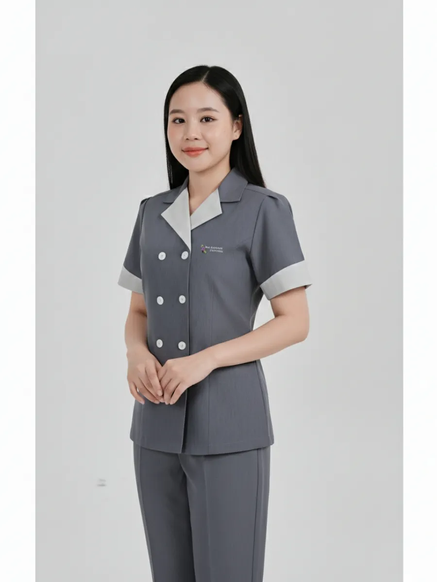 Đồng phục tạp vụ - 01 Đồng phục tạp vụ - 01