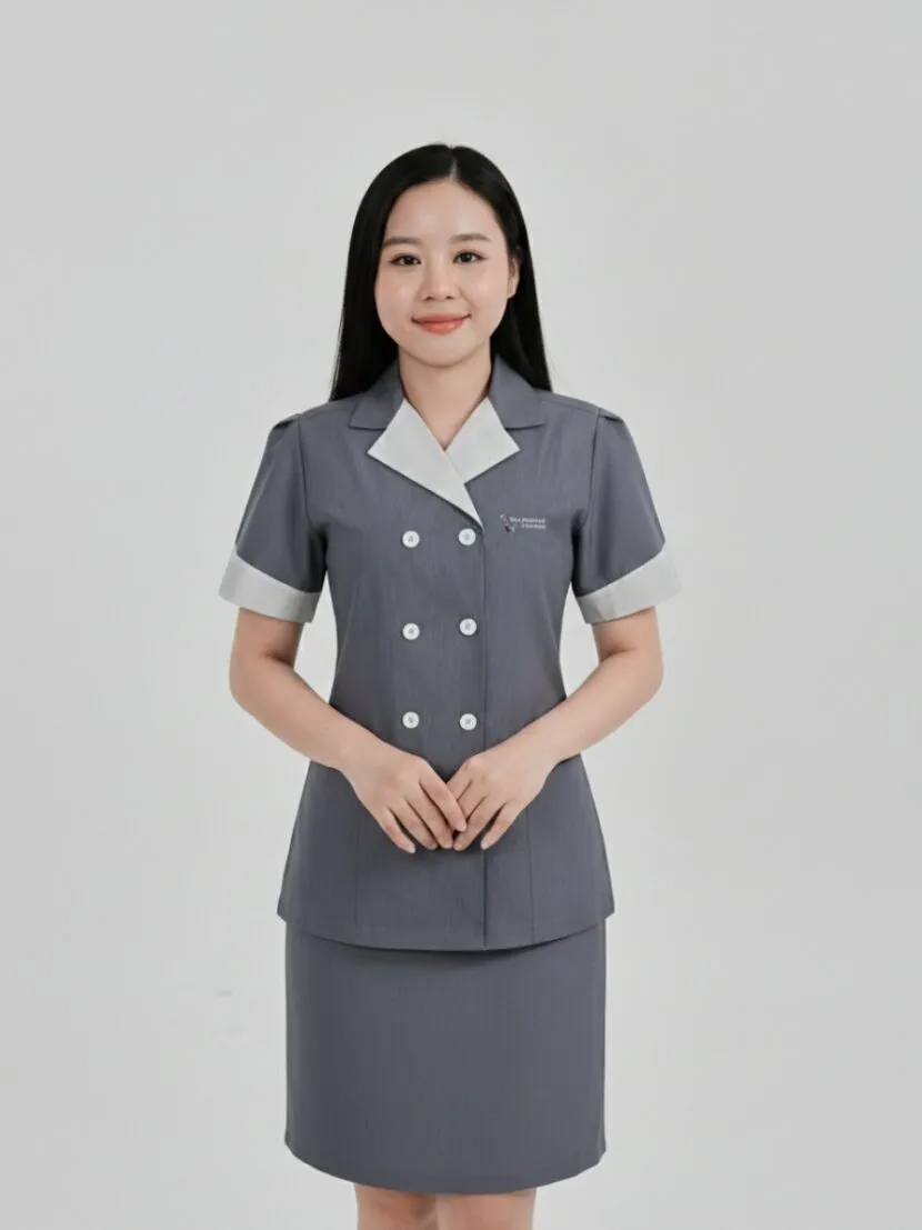 Đồng phục tạp vụ - 01 Đồng phục tạp vụ - 01
