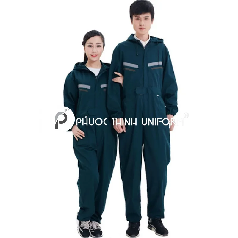 Đồng phục bảo hộ lao động 04 Mẫu đồng phục công nhân phù hợp cho cả nam và nữ