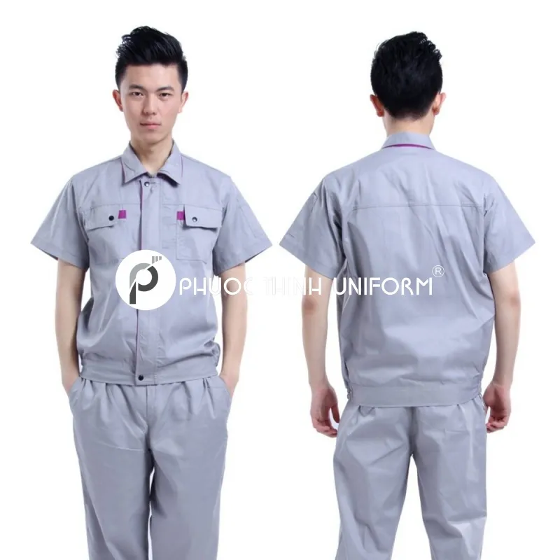 Đồng phục bảo hộ lao động 04 Mặc đồng phục chỉn chu giúp tăng tính chuyên nghiệp cho công nhân