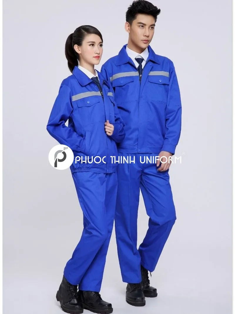 Đồng phục bảo hộ lao động 04 Mẫu đồng phục công nhân kỹ thuật thoải mái cho cả nam và nữ