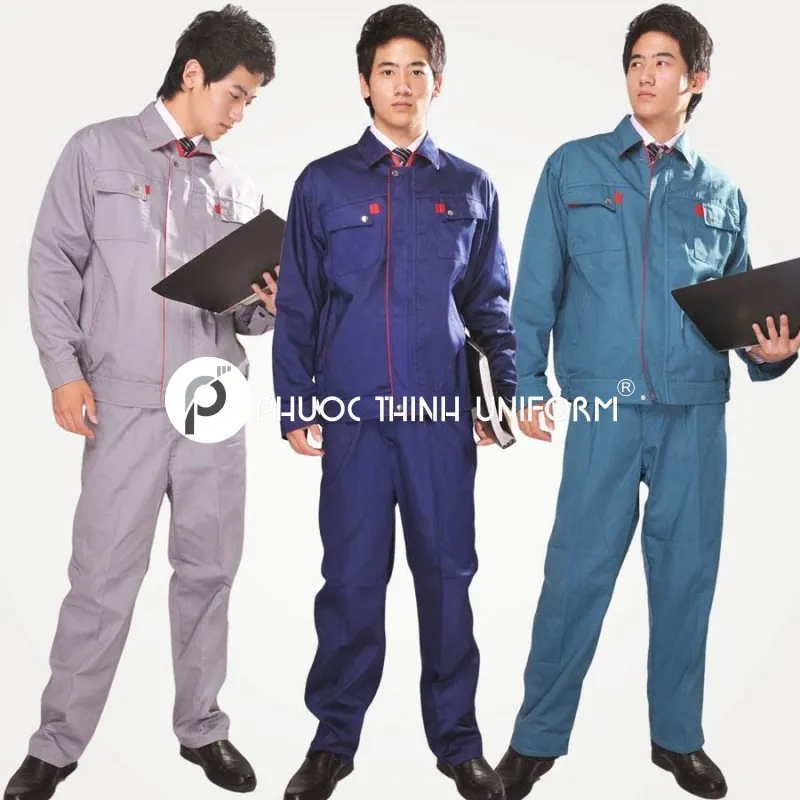 Đồng phục bảo hộ lao động 04 Kích cỡ đồng phục công nhân cũng cần được may đo vừa vặn để phù hợp với dáng người