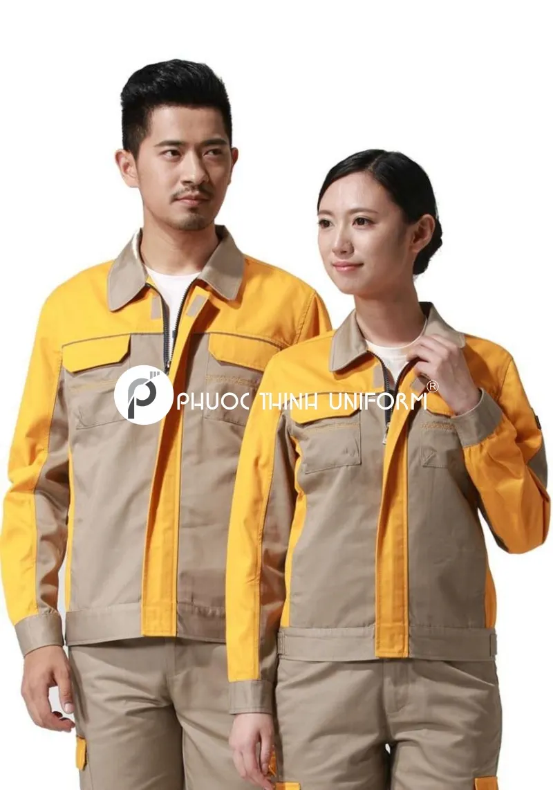 Đồng phục bảo hộ lao động 04 Đồng phục giúp công nhân ý thức đoàn kết và giúp đỡ nhau hơn trong quá trình làm việc