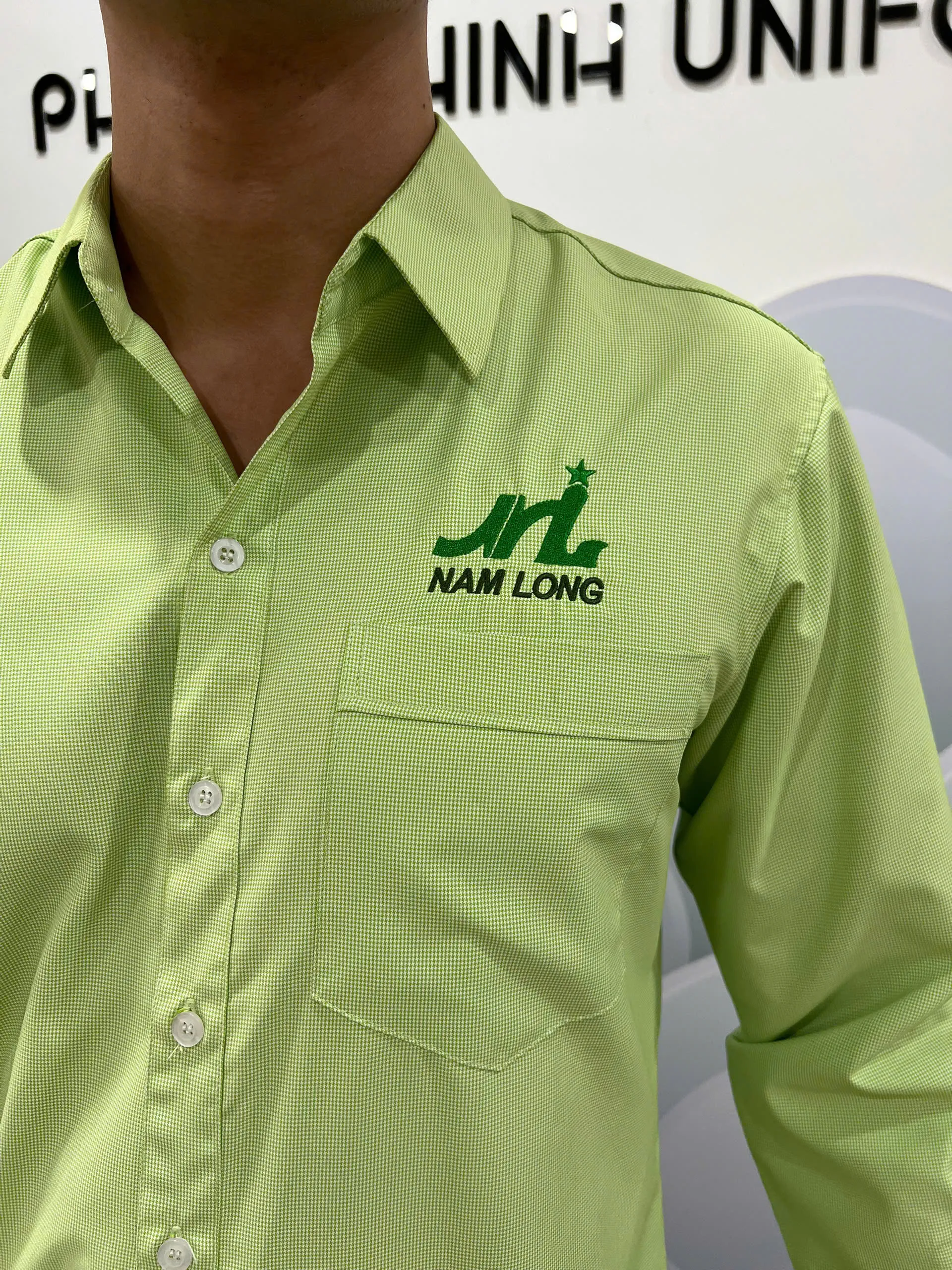 Áo sơ mi đồng phục – sm5 Áo sơ mi đồng phục