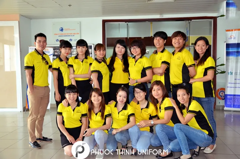 Xưởng may áo thun quảng cáo đẹp, giá rẻ tại TPHCM Màu sắc của áo thun quảng cáo thường trùng màu với bộ nhận diện của thương hiệu