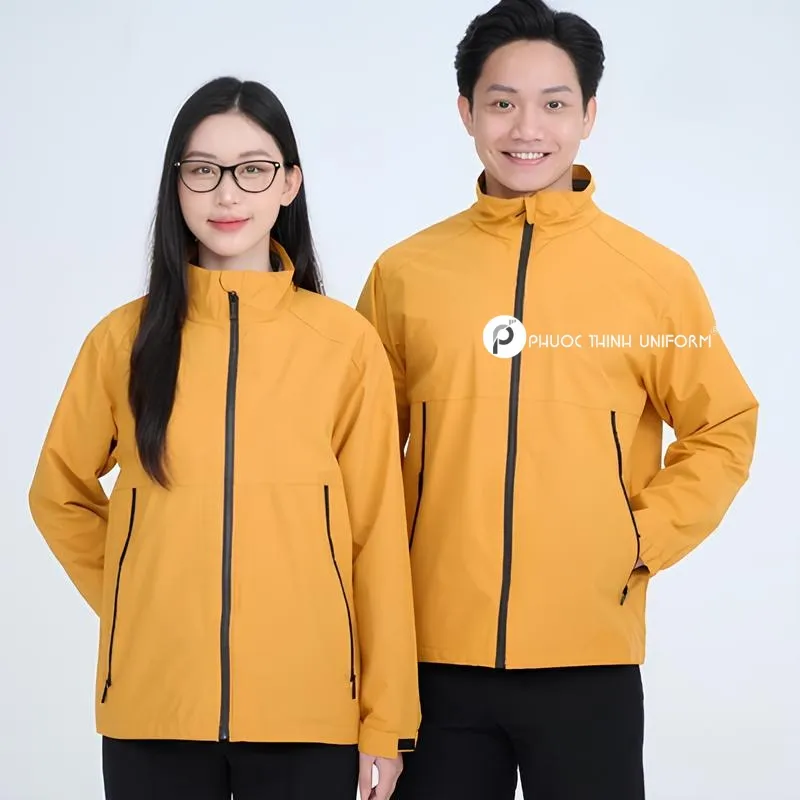 Top 5 mẫu áo đồng phục màu vàng đẹp, nổi bật áo đồng phục màu vàng