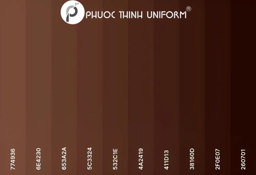 5 Mẫu áo đồng phục màu nâu hiện tại, phù hợp cho mọi tập thể áo đồng phục màu nâu