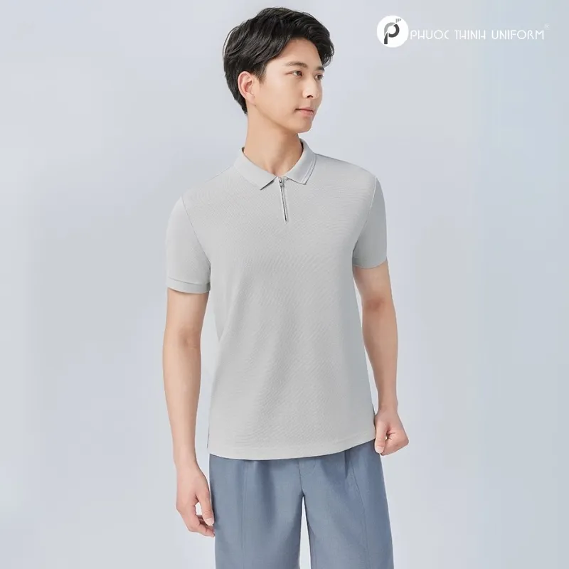 Khám phá 5+ mẫu áo đồng phục màu xám thanh lịch, tối giản áo đồng phục màu xám