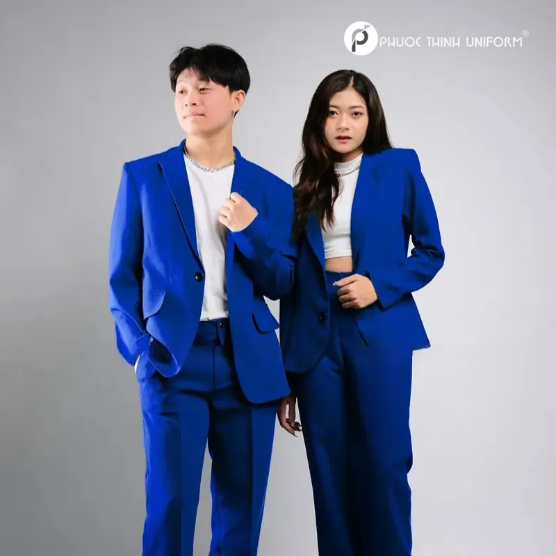Top 9 mẫu áo đồng phục màu xanh dương xu hướng áo đồng phục màuxanh dương