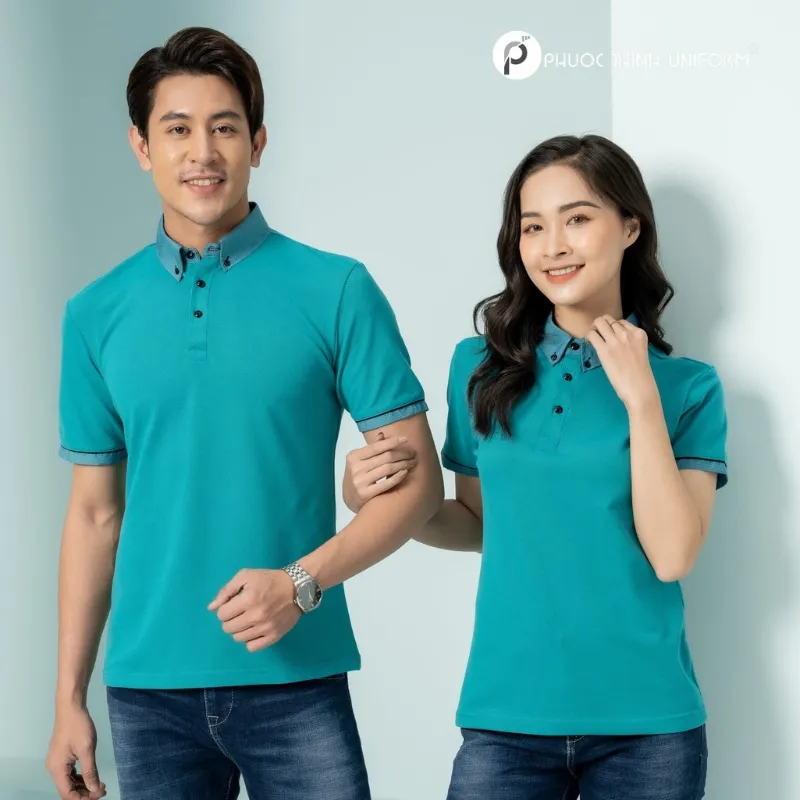 Top 9 mẫu áo đồng phục màu xanh dương xu hướng áo đồng phục màuxanh dương