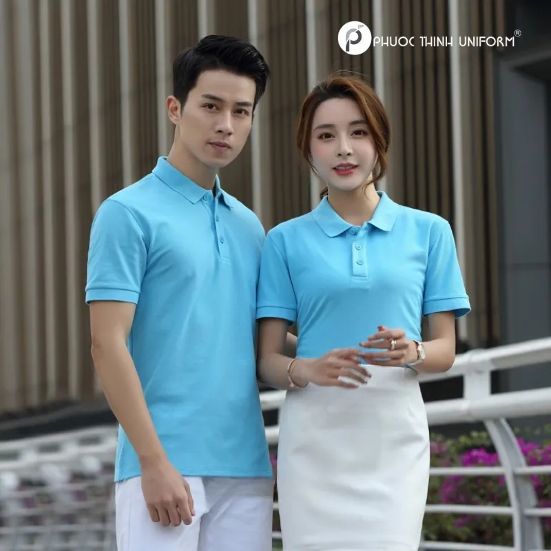 Top 9 mẫu áo đồng phục màu xanh dương xu hướng áo đồng phục màuxanh dương