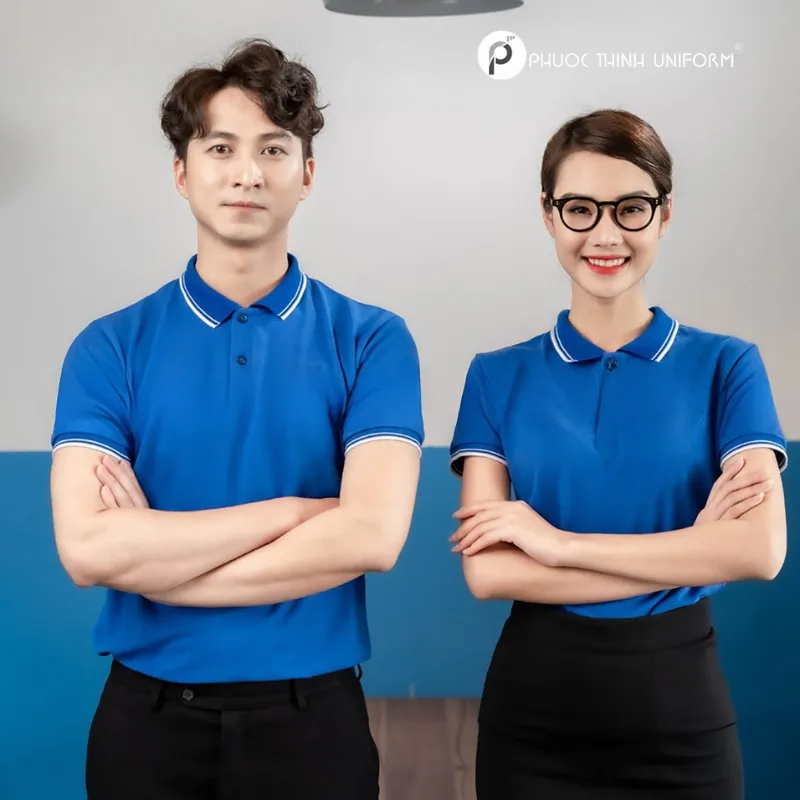 Top 9 mẫu áo đồng phục màu xanh dương xu hướng áo đồng phục màuxanh dương