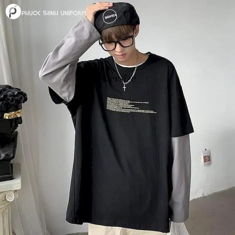 áo lớp màu đen