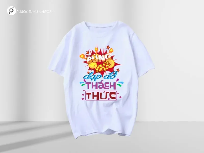 áo lớp màu trắng