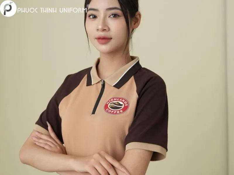 Đồng phục Highlands Coffee tươi trẻ, chuyên nghiệp & năng động Đồng phục Highlands Coffee