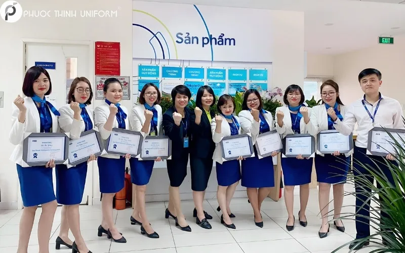 Đồng phục ngân hàng ACB: Thanh lịch, hiện đại và cuốn hút đồng phục ngân hàng acb