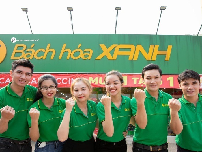 đồng phục Bách Hóa Xanh