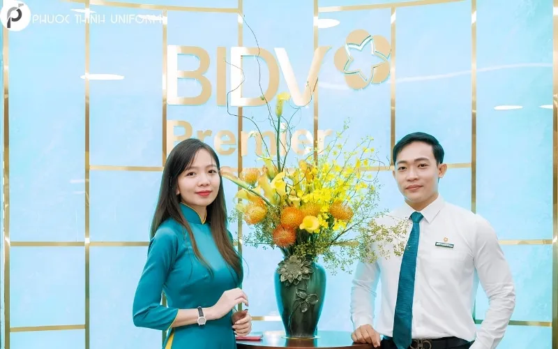 Đồng phục BIDV: Tạo dựng phong cách thanh lịch và sang trọng đồng phục bidv