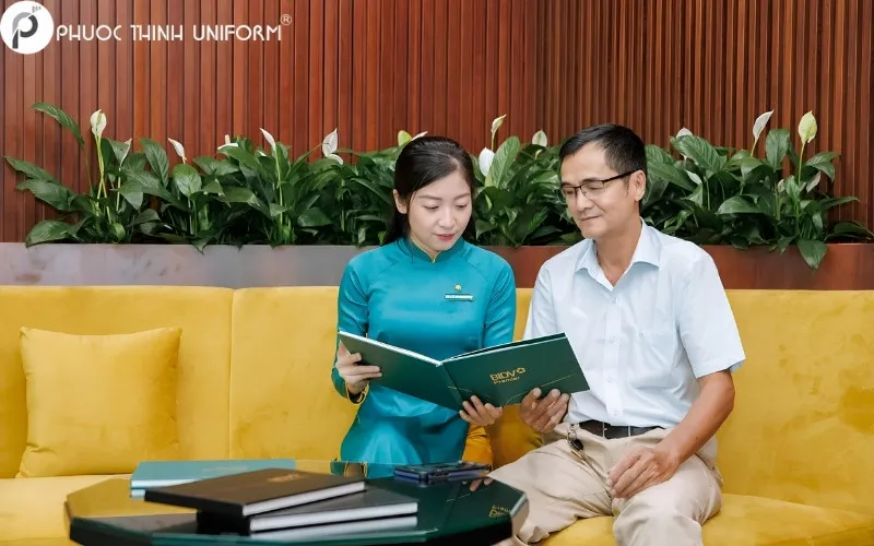 Đồng phục BIDV: Tạo dựng phong cách thanh lịch và sang trọng đồng phục bidv